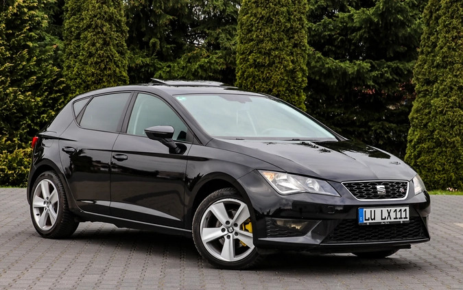 Seat Leon cena 38900 przebieg: 225822, rok produkcji 2014 z Różan małe 781